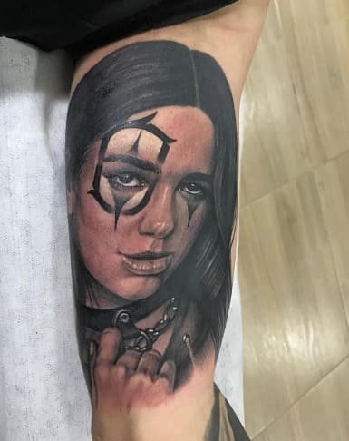 Best 15 Dua Lipa Tattoos - Nsf - Music Magazine 486_x_385_jpg