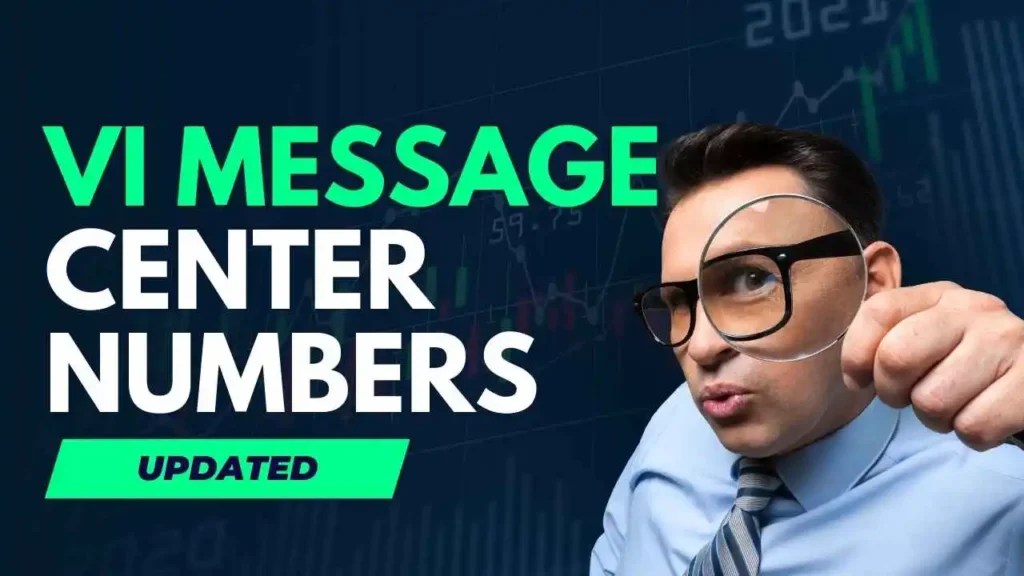 Vi Message (SMS) Center Numbers For All States [2024] Need Suite