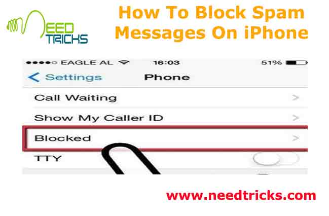 How To Block Spam Messages On iPhone