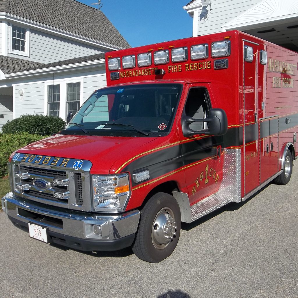 Type 3 Medallion Ambulance on GMC Chassis New Fire Truck Delivery