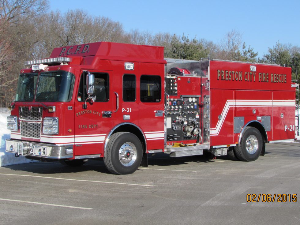 Custom Pumper New Fire Truck Delivery New England Fire Equipment