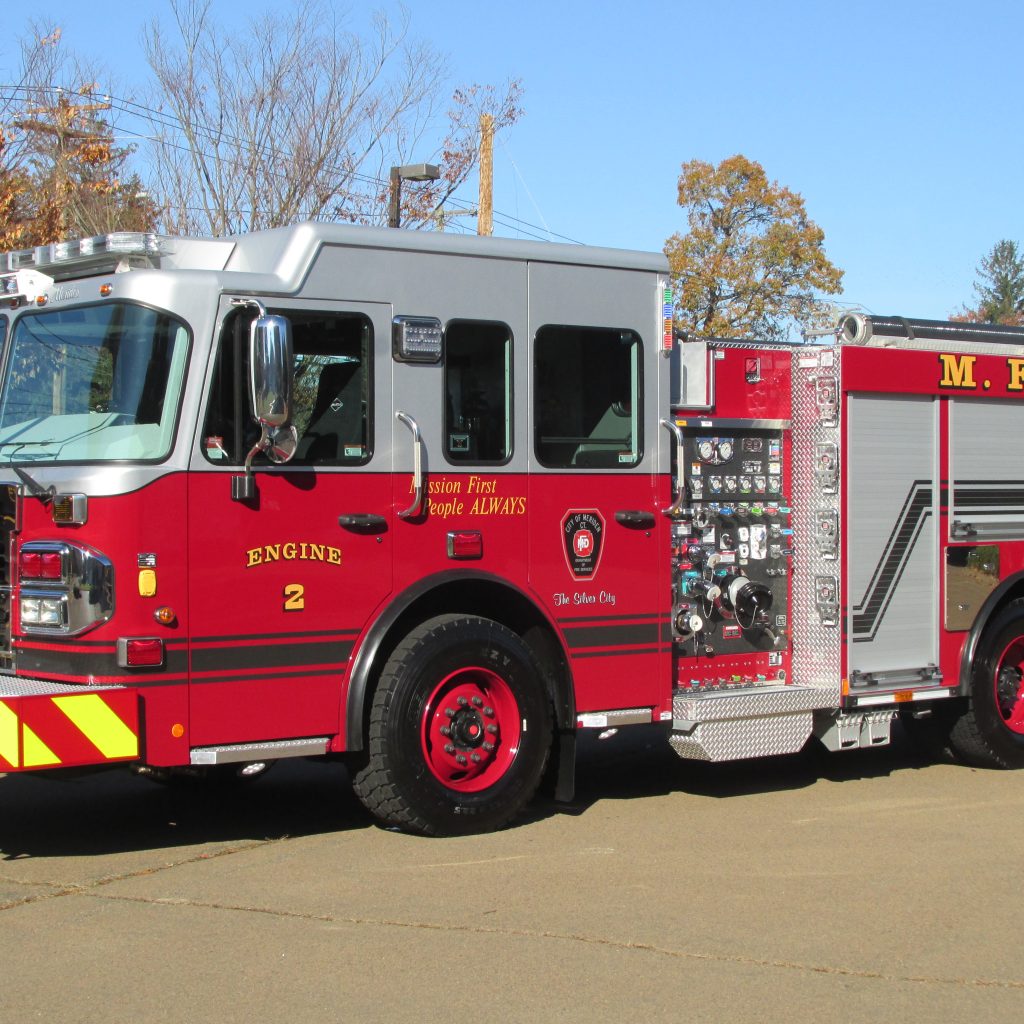 105′ Aerial on a Spartan Chassis New England Fire Equipment & Apparatus