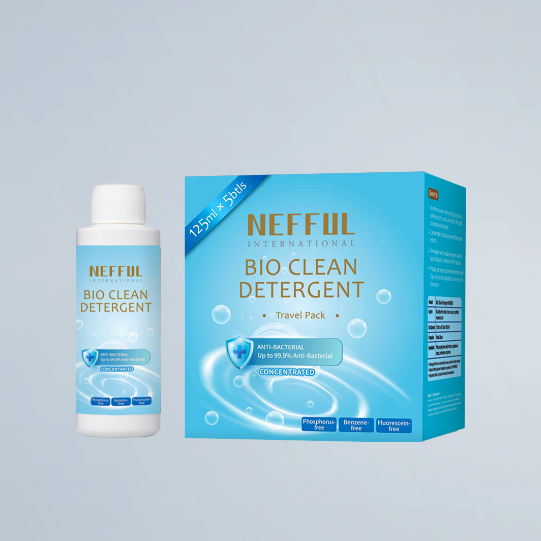 NS008 Bio Clean Detergent (Travel Kit) Nefful Singapore Holdings