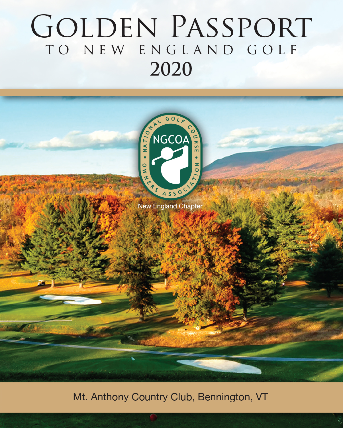 New England Golf Course Owners Association (NEGCOA) Golden Passport