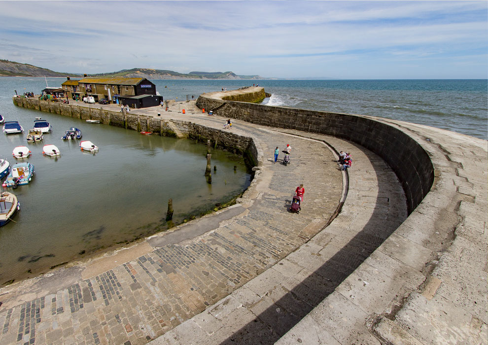 Lyme Regis the Cobb Neil Barnes
