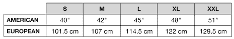 Michael Kors Men's Size Guide