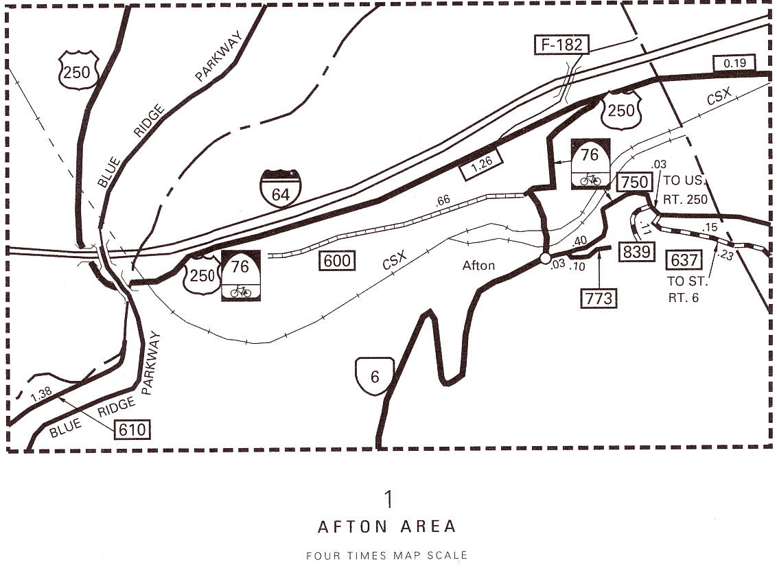 Nelson County Highway Maps