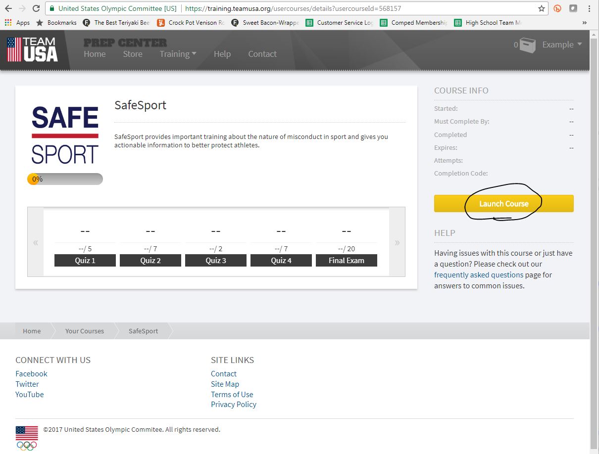 SafeSport Training NEMWA Wrestling