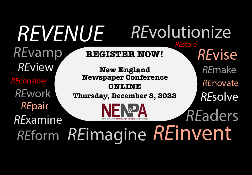 New England Newspaper Conference Tickets Are On Sale Now! NENPA