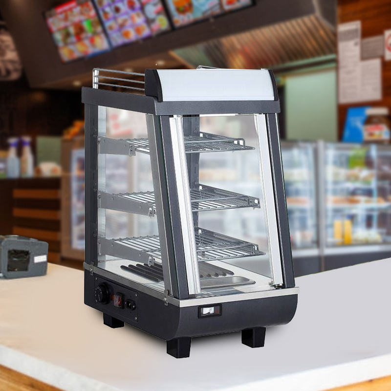 Commercial Cake And Hot Food Electric Heated Holding Warmer Display