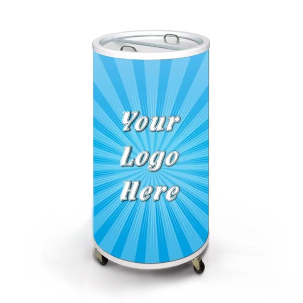 Commercial Round Barrel Beverage Party Can Cooler Price For Sale