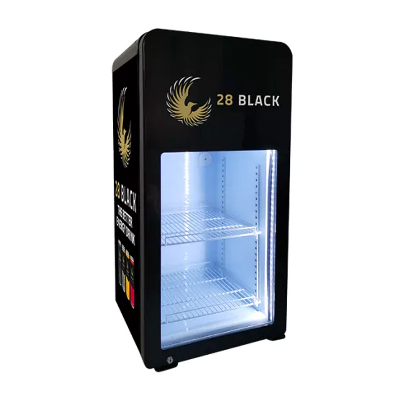Commercial Small Beers And Drinks Glass Door Countertop Display Cooler