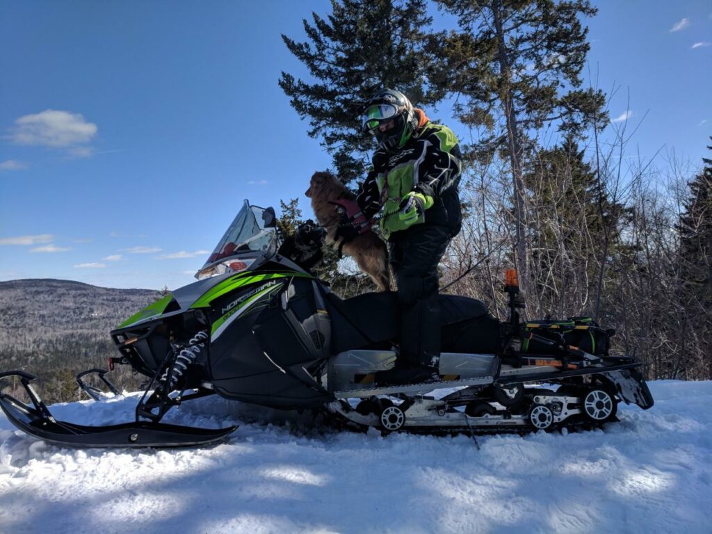 Men and their snowmobiles —It’s all about the smiles New England