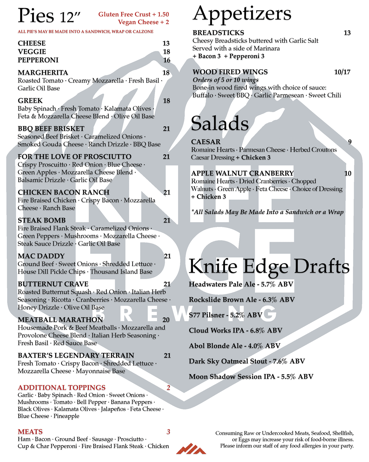 Knife Edge Brewing Maine's Wildest Beer