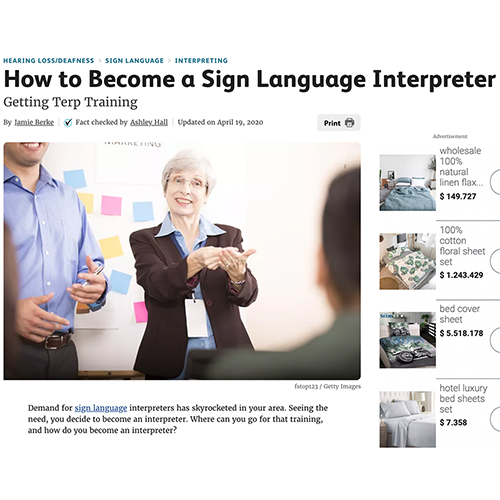 How to a Sign Language Interpreter verywellhealth NeoHear
