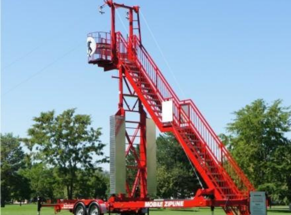 Mobile Zip Line Neon Entertainment