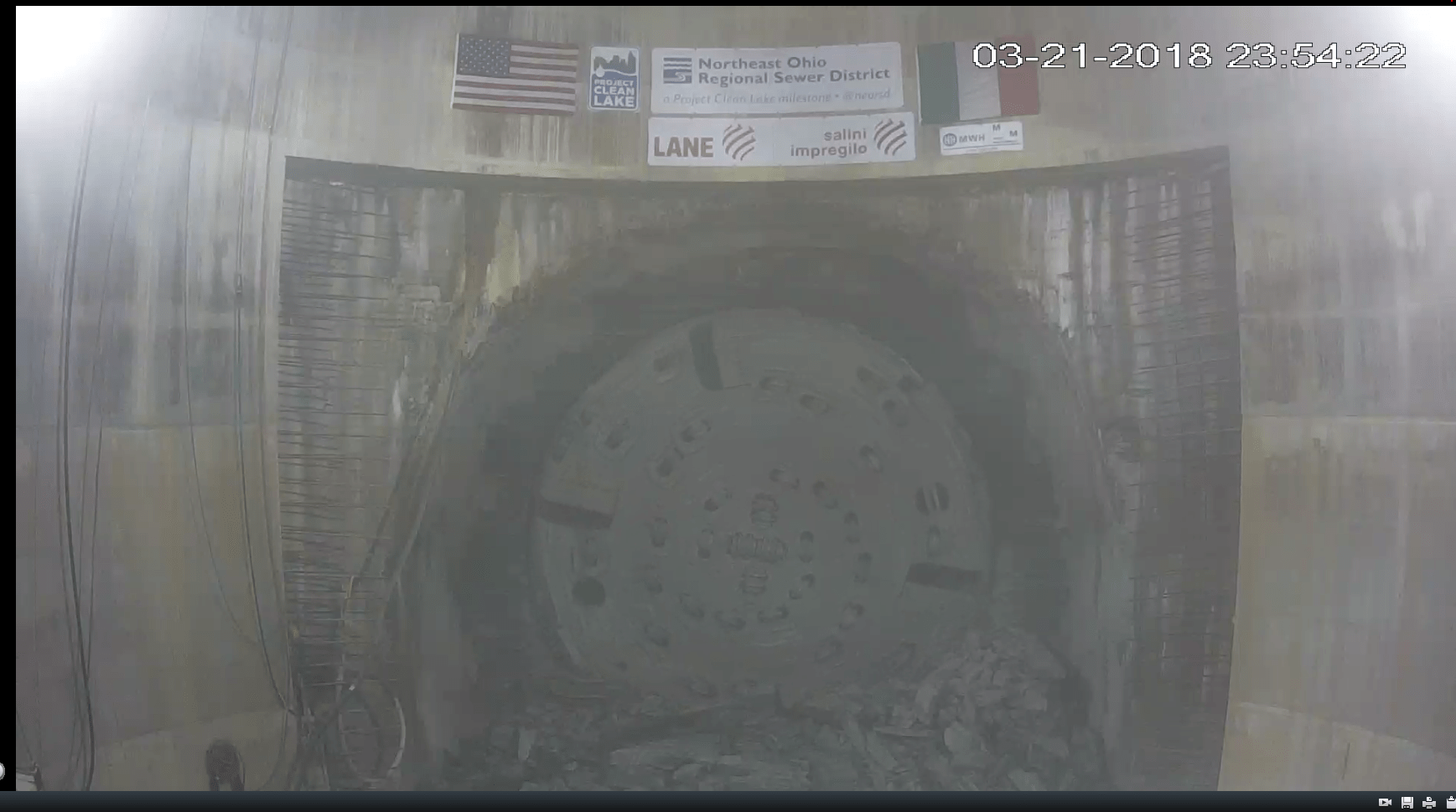 NEWS Dugway Storage Tunnel breakthrough is key Project Clean Lake milestone Northeast Ohio