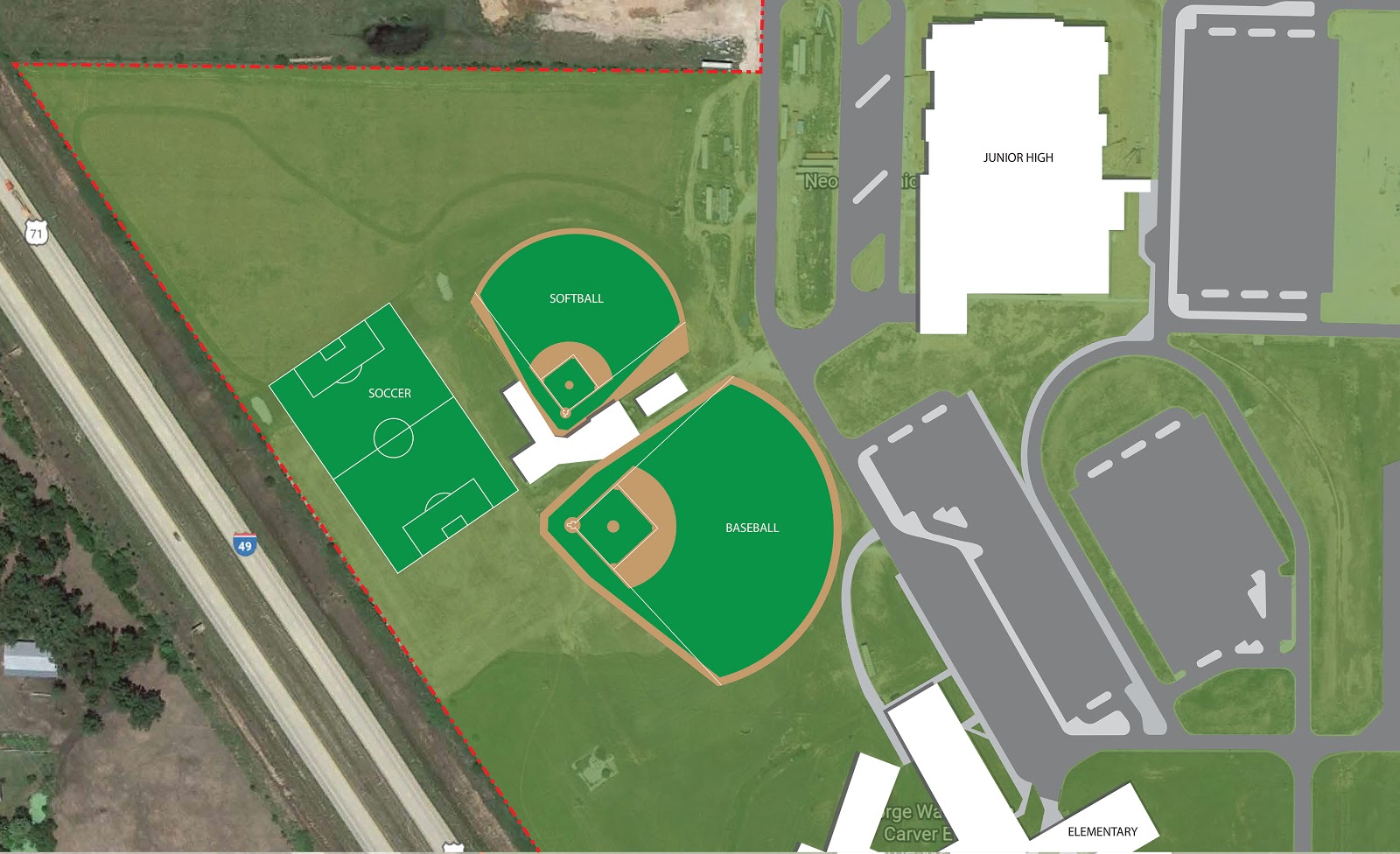 Location and Appearance of the Community MultiPurpose and Practice