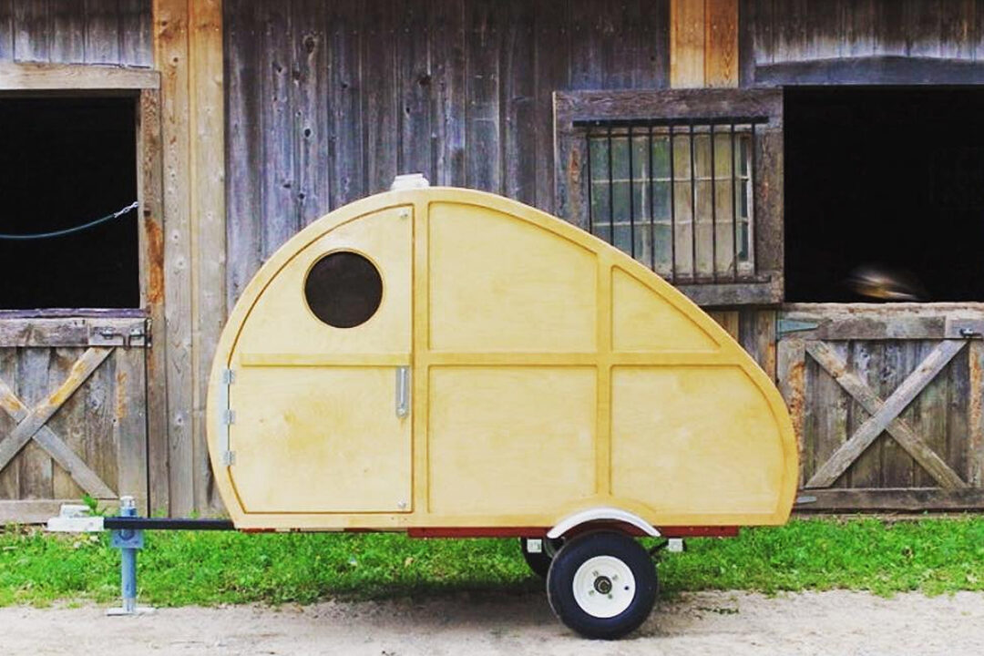 Birch Campers une caravane Teardrop (en kit) à monter soimême, comme