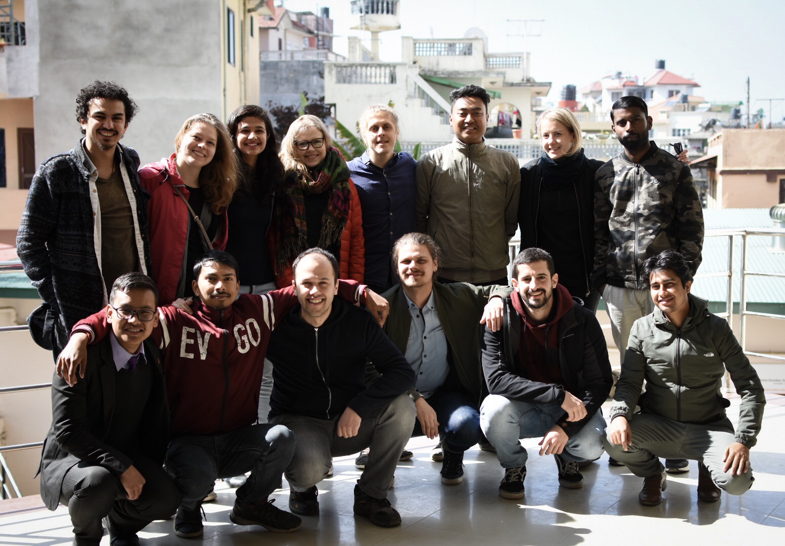 The group became a team Nepali Project The group became a team Nepali Project