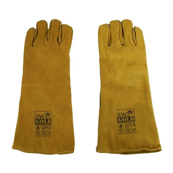 Gold MIG Welders Gauntlet / Glove