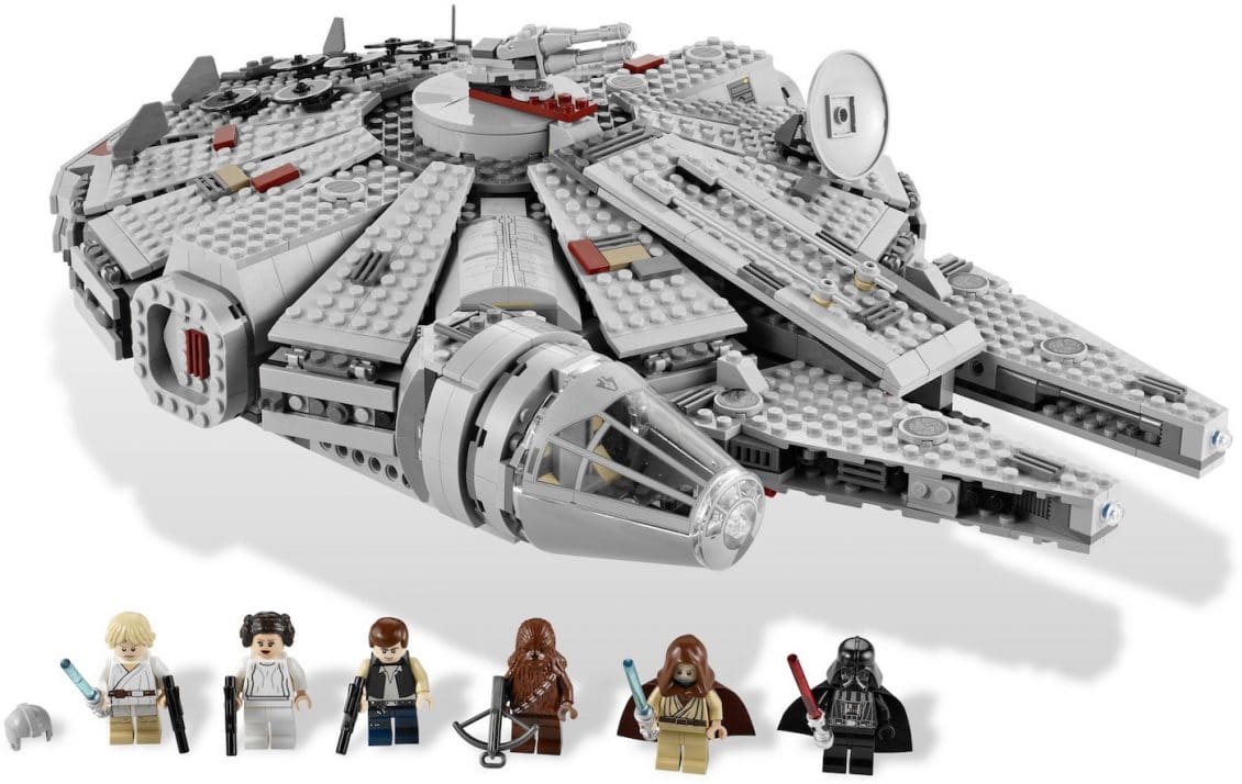 Reviewing Lego Set 7965 Millennium Falcon