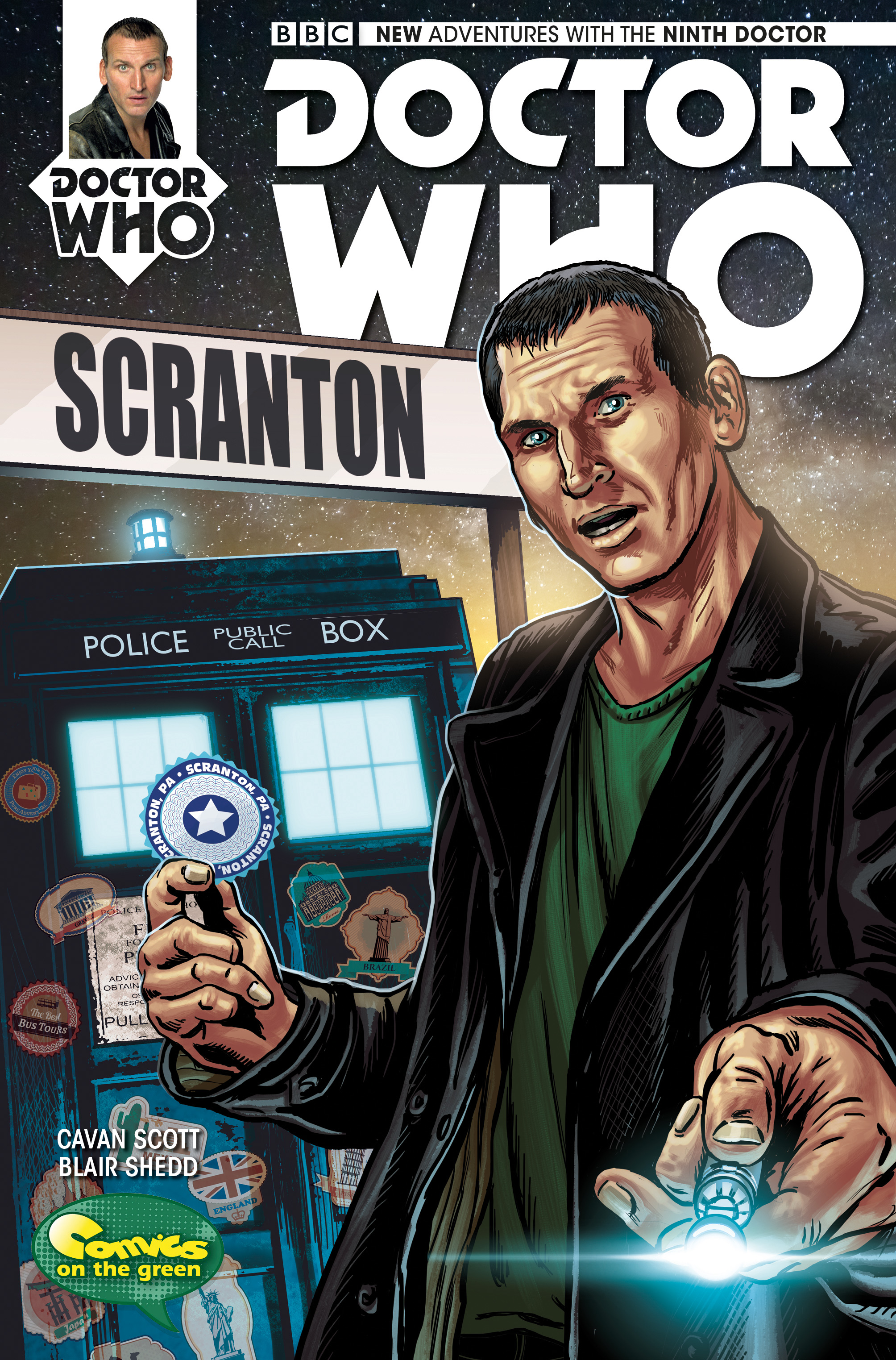 Variant Cover Roundup Titan Comics' Doctor Who The Ninth Doctor 1