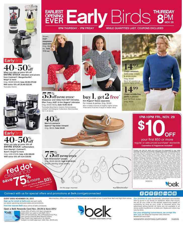 Belk Black Friday 2013 Ad Find the Best Belk Black Friday Deals and