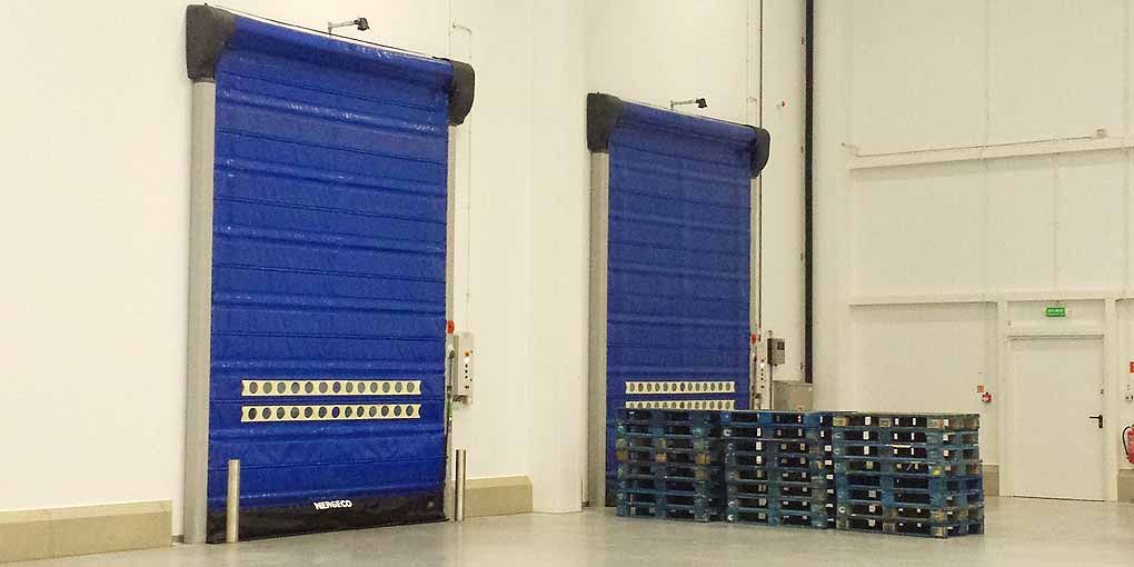 Portes rapides isothermes entre froid positif et ambiant