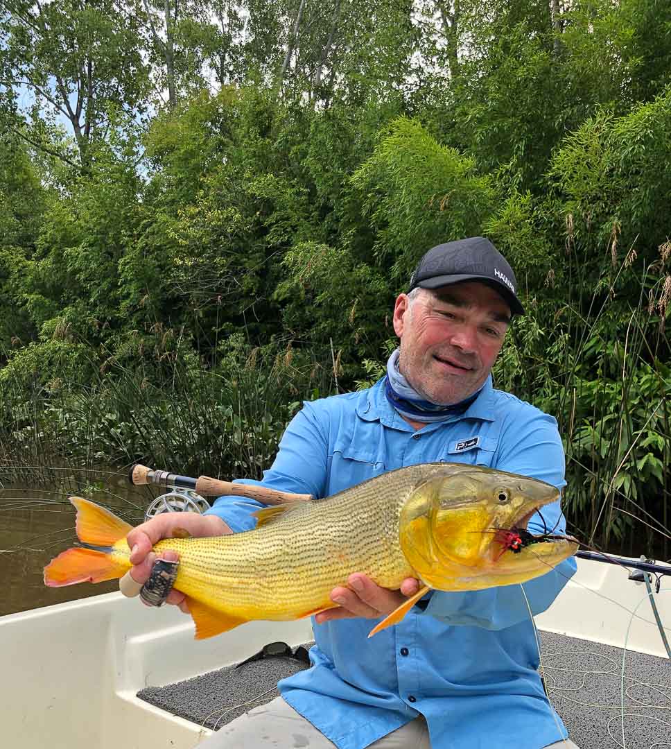 Delta Lodge Golden Dorado Fly Fishing Nervous Waters