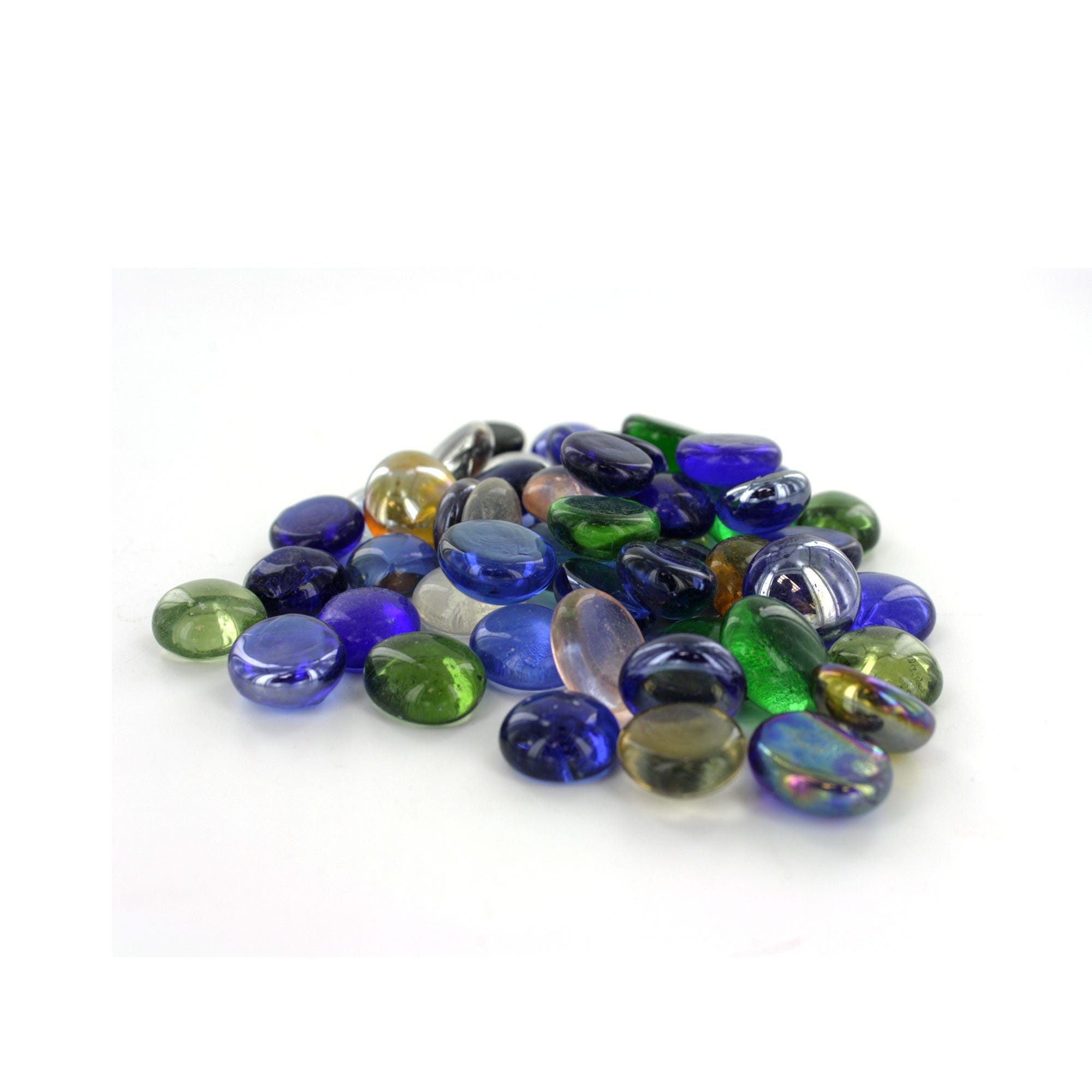 Decorative Colored Glass Stones NERYB