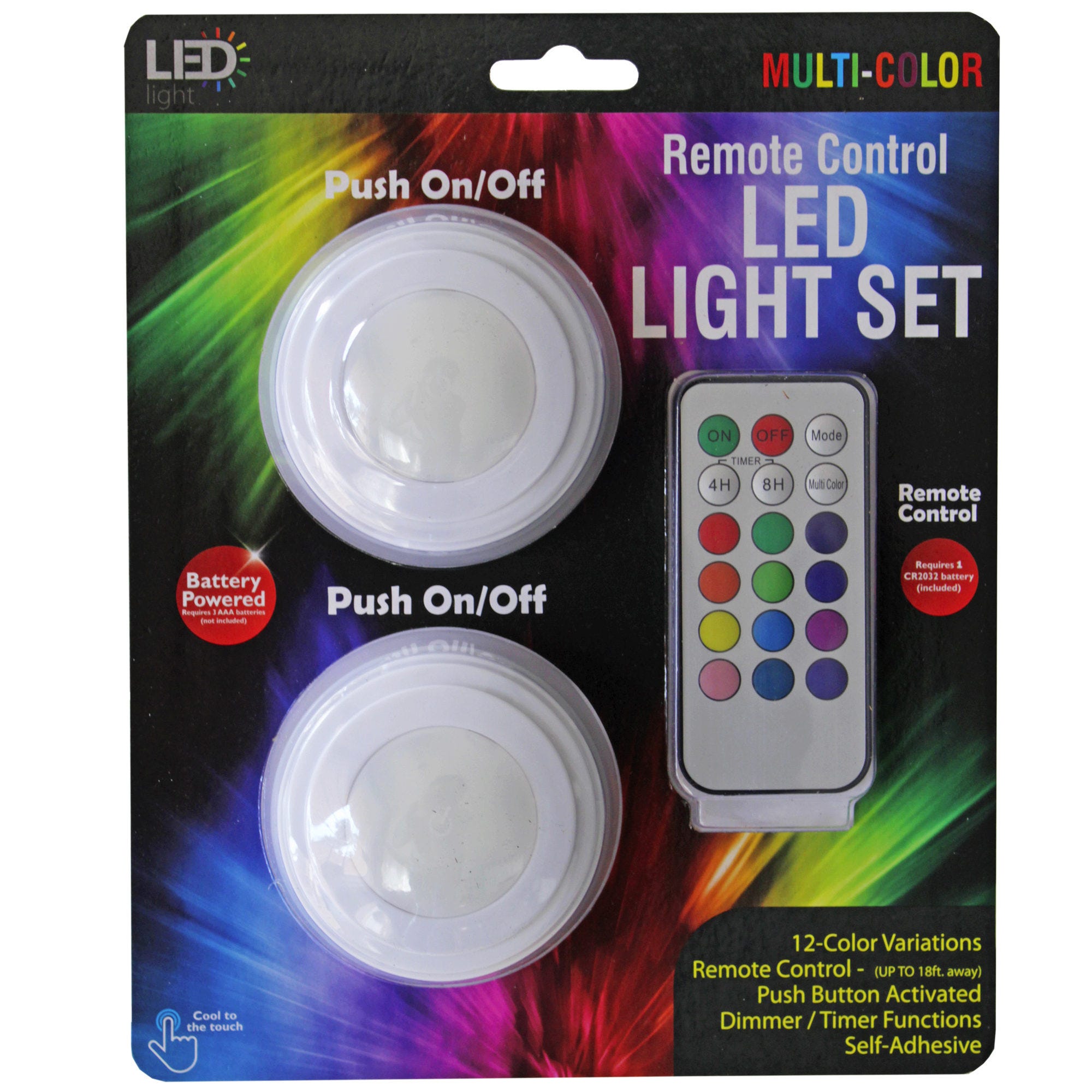 2 Pack Remote Controlled Light NERYB