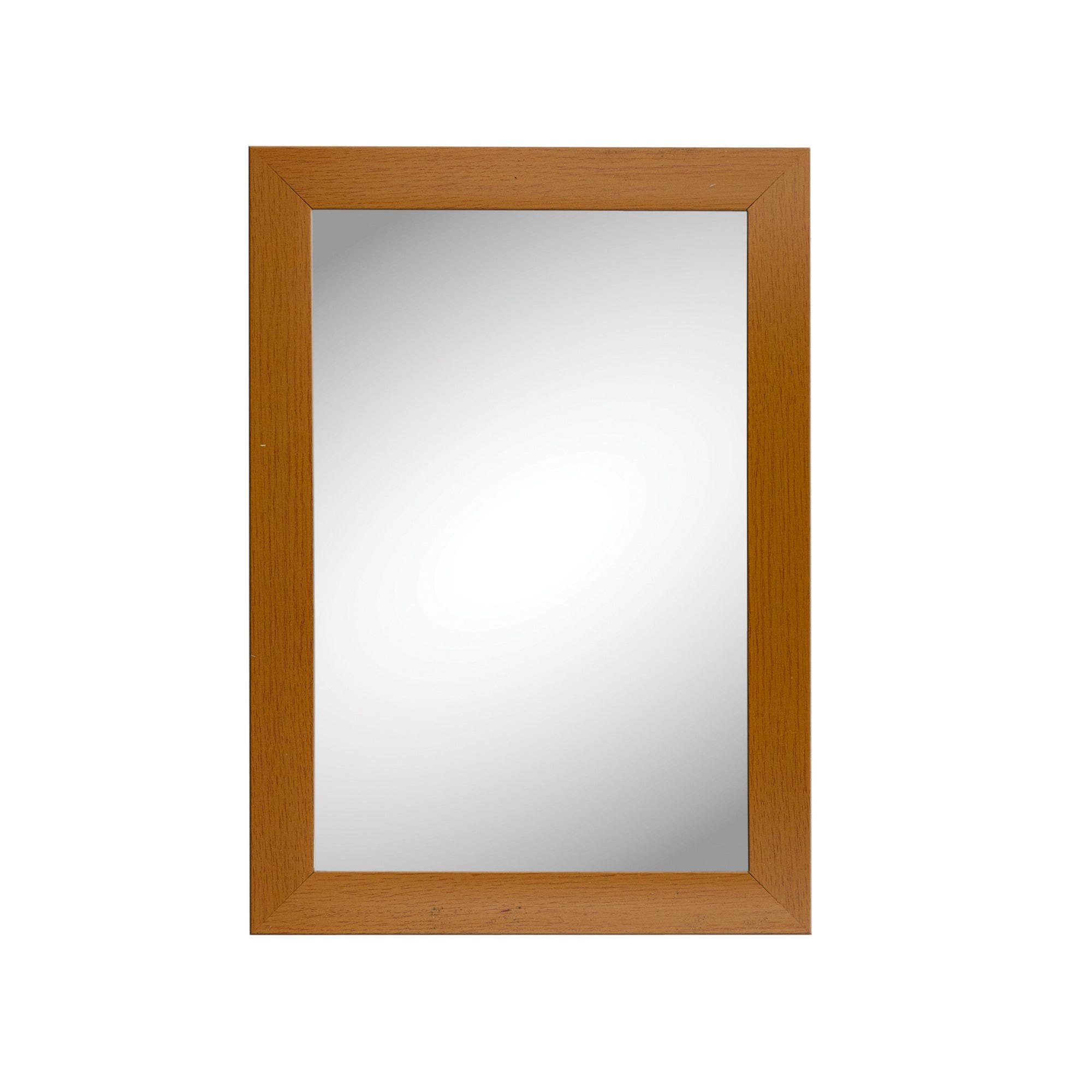 Wooden Look Wall Mirror NERYB