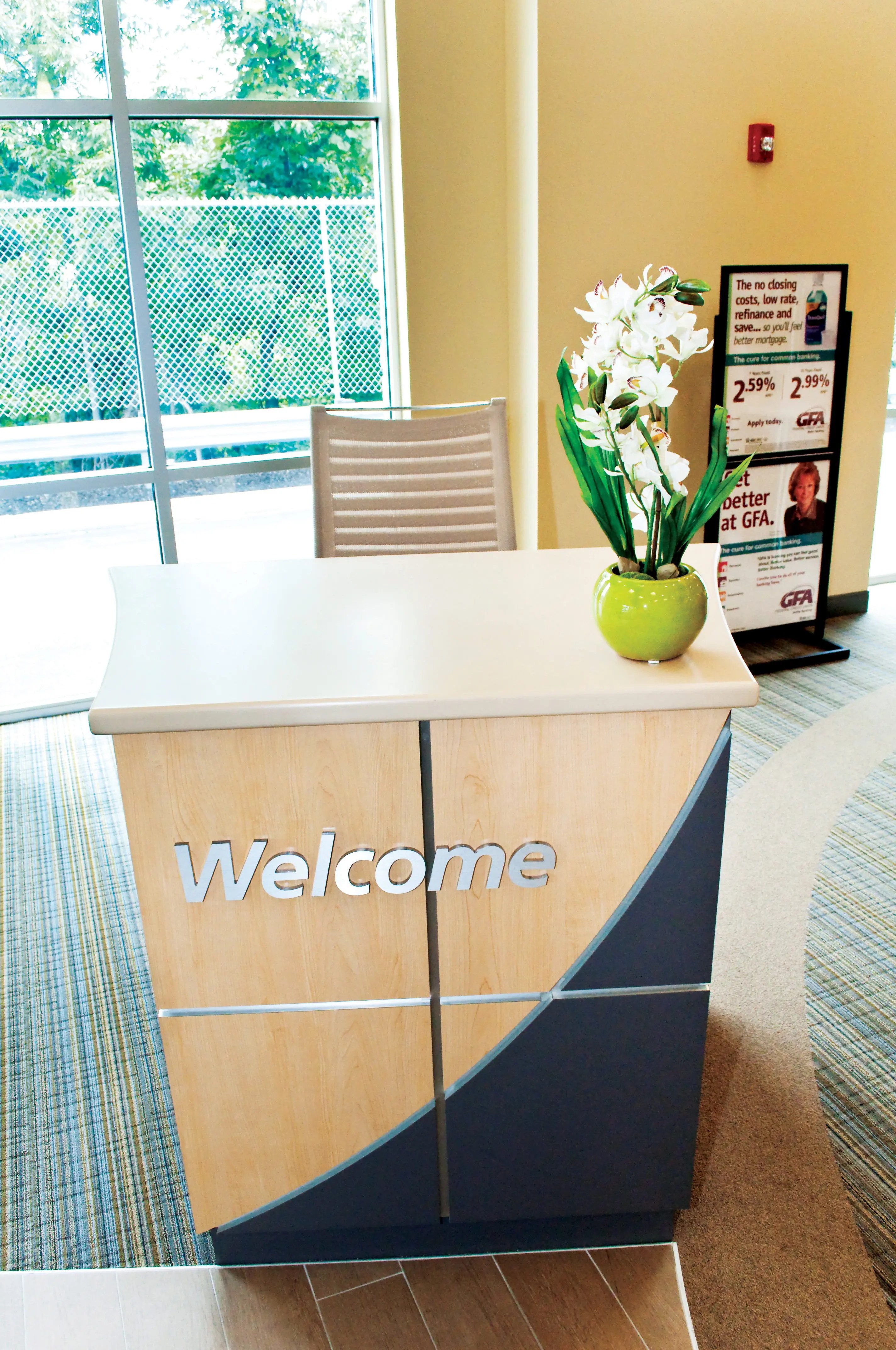 GFA Federal Credit Union Greeter Station NES Group