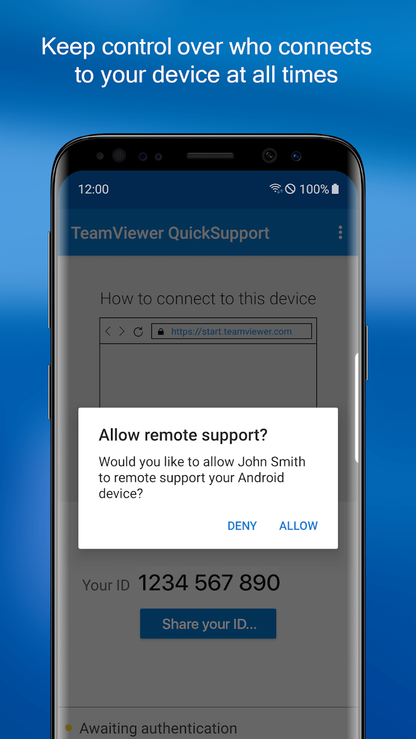TeamViewer QuickSupport APK for Android (Terbaru 2024)