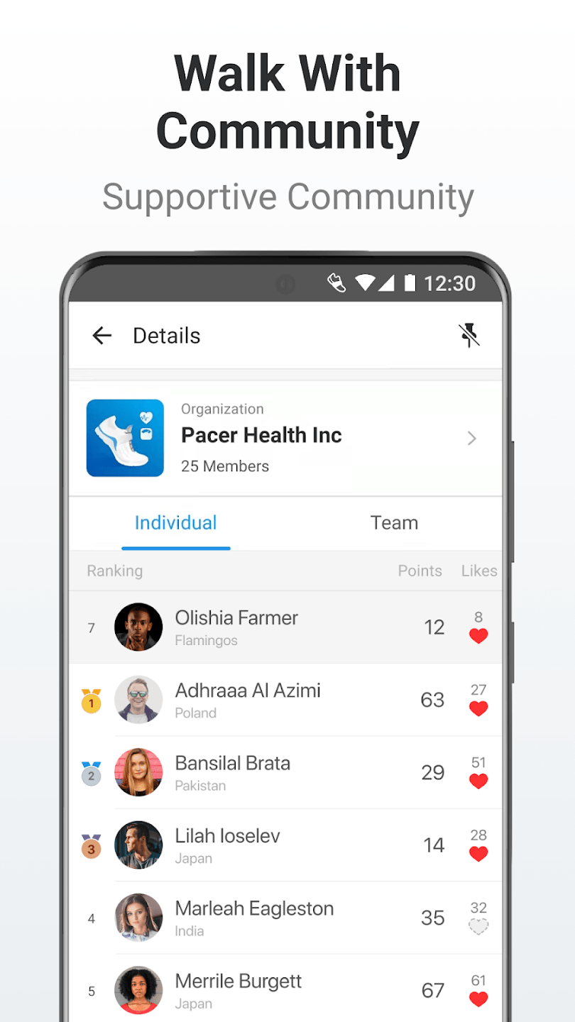Download Pacer Pedometer MOD APK 2024 (Premium Unlocked)