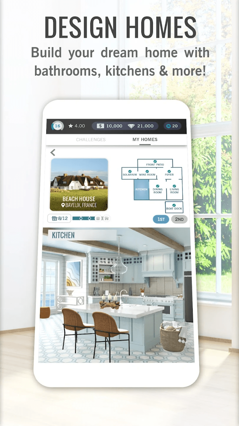Download Design Home MOD APK 2025 (Uang Tak Terbatas)