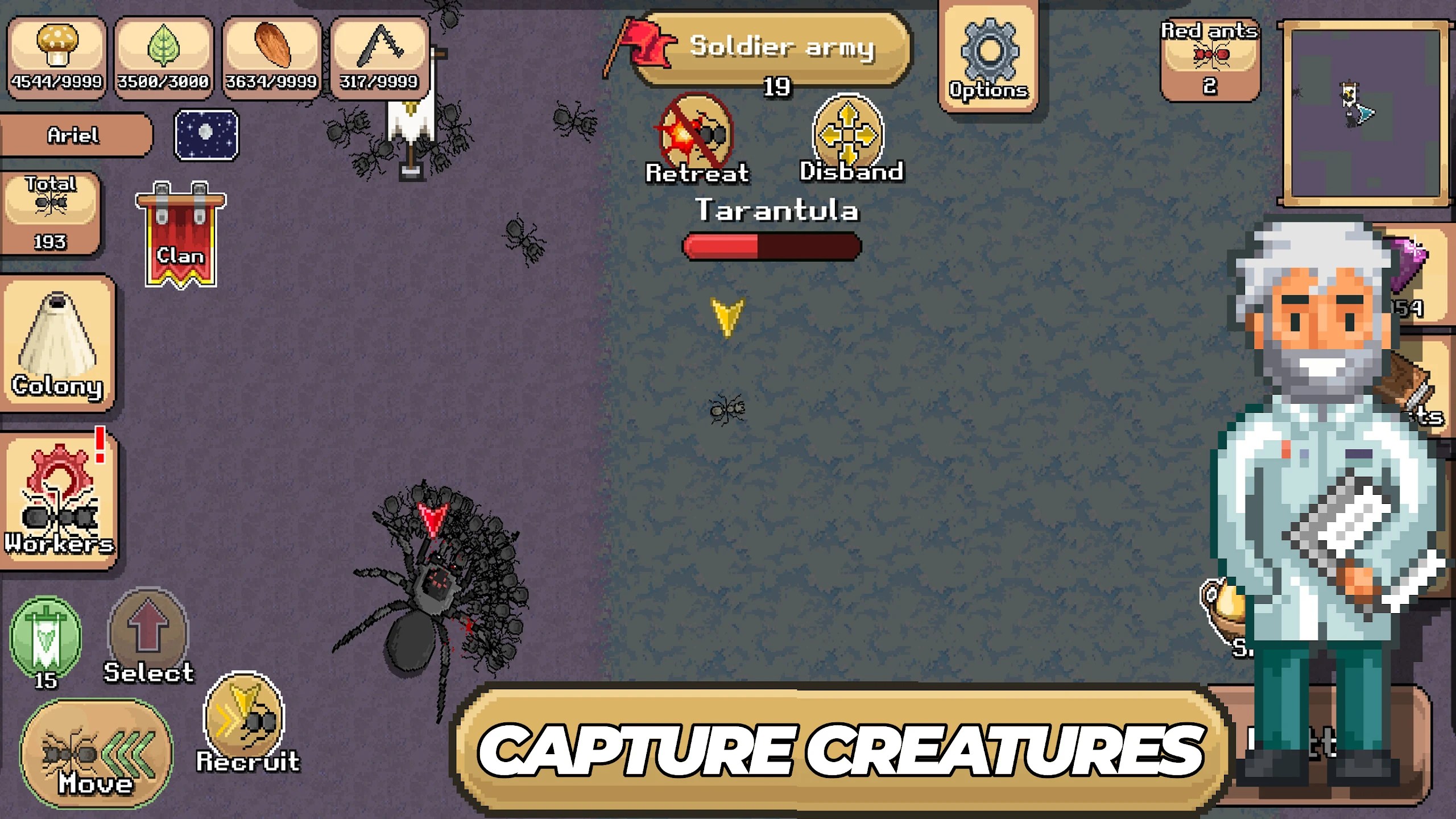Pocket Ants MOD APK 2024 (Uang Tak Terbatas. God Mode)