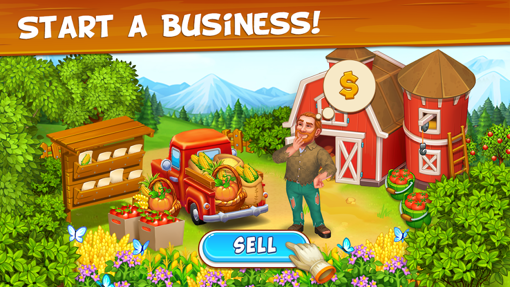 Download Farm Town MOD APK 2024 (Uang Tak Terbatas)