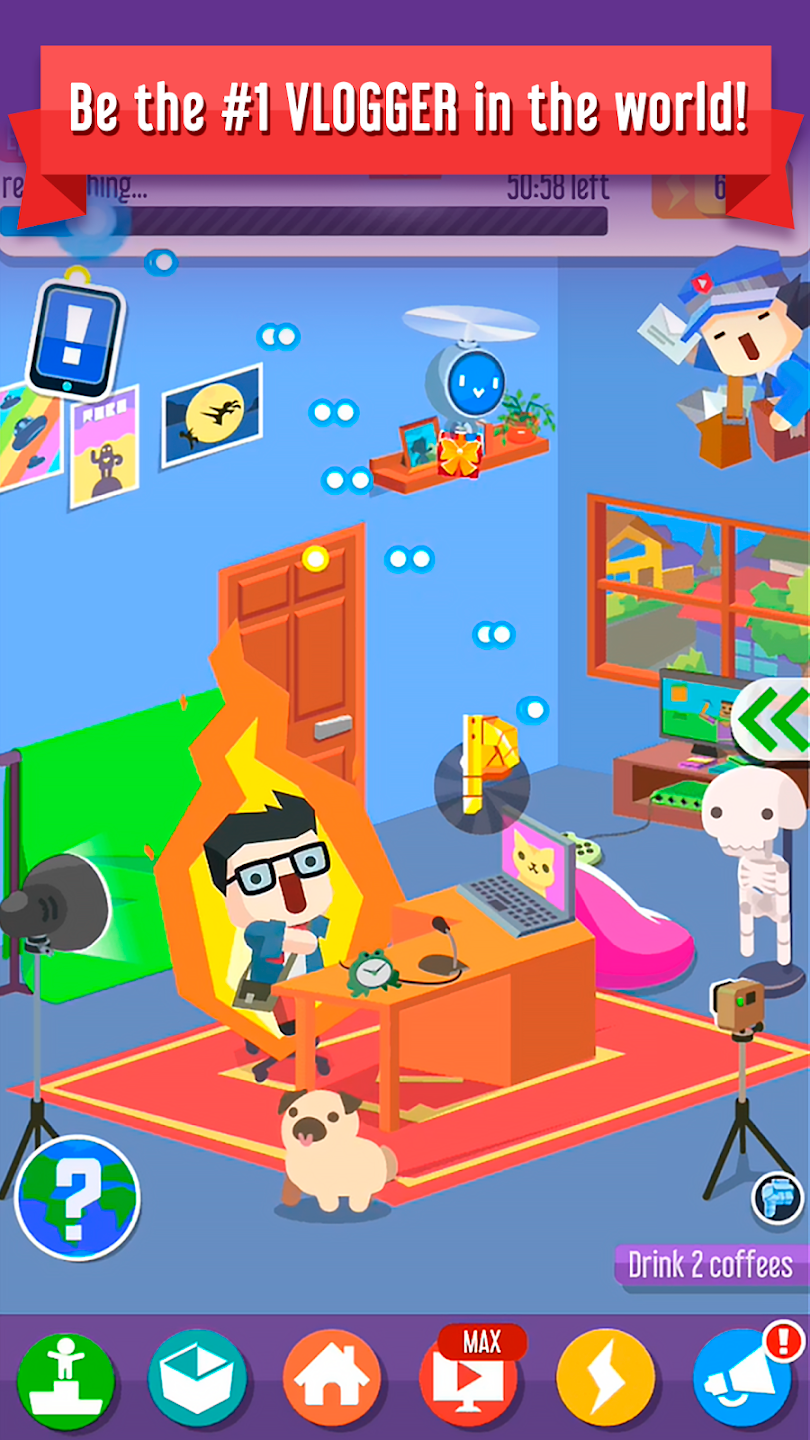 Vlogger Go Viral MOD APK 2024 (Permata Tak Terbatas)