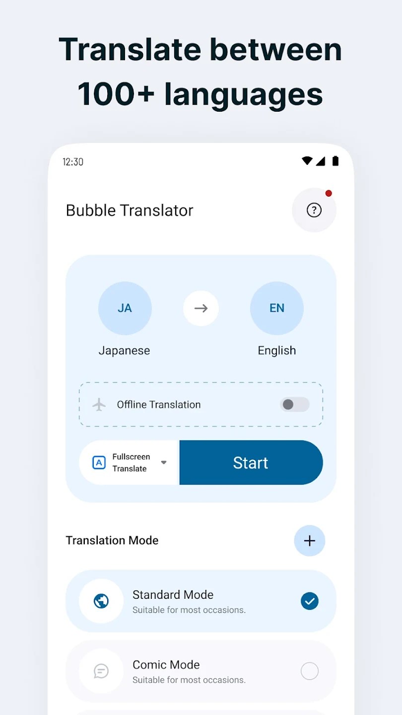Bubble Screen Translate MOD APK 2024 (Premium Unlocked)
