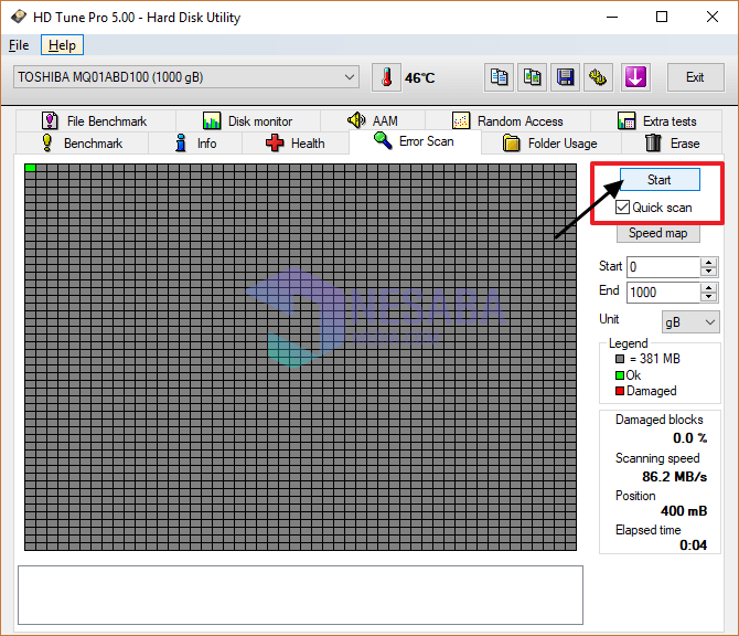 2+ Cara Mengecek Harddisk Bad Sector untuk Pemula (100 Work)