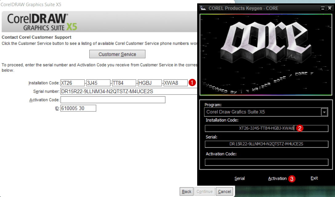 Cara Install dan Aktivasi CorelDraw X5 Gratis (100 Work) Nesabamedia