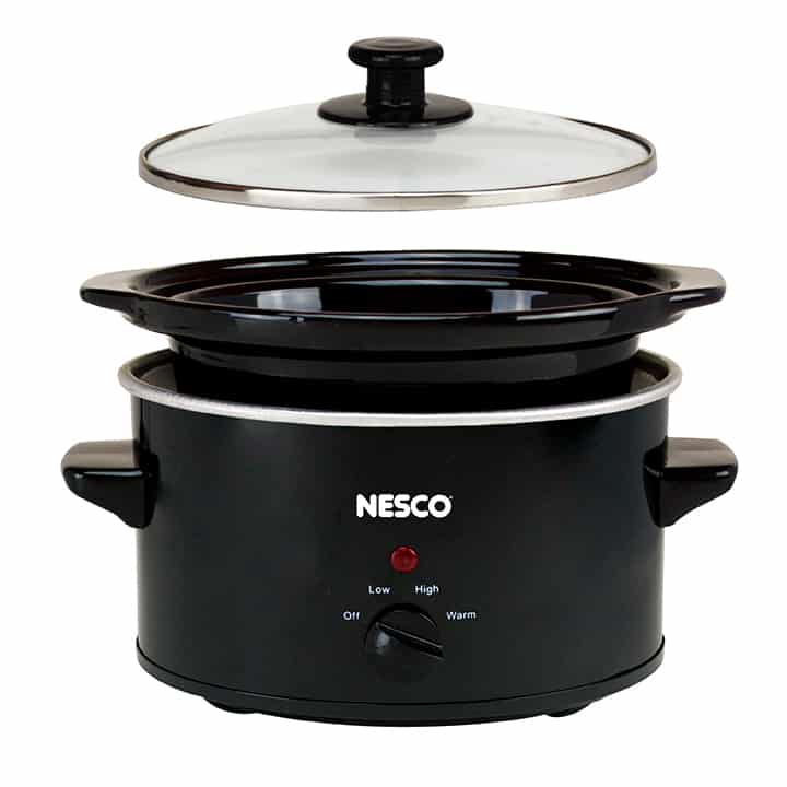 1.5 Qt Black Slow Cooker NESCO