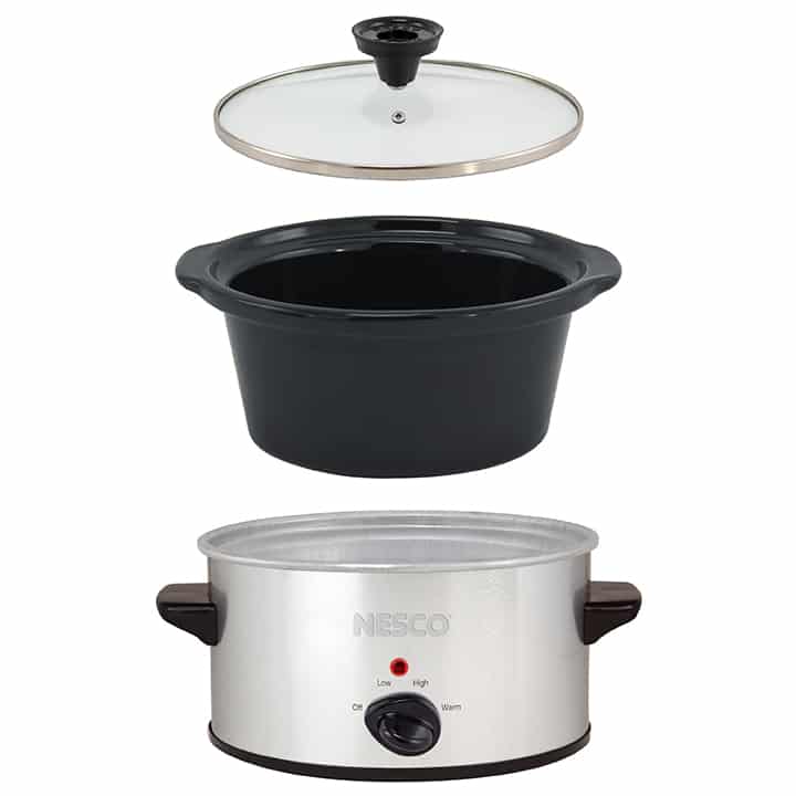 1.5 Qt Stainless Steel Slow Cooker NESCO