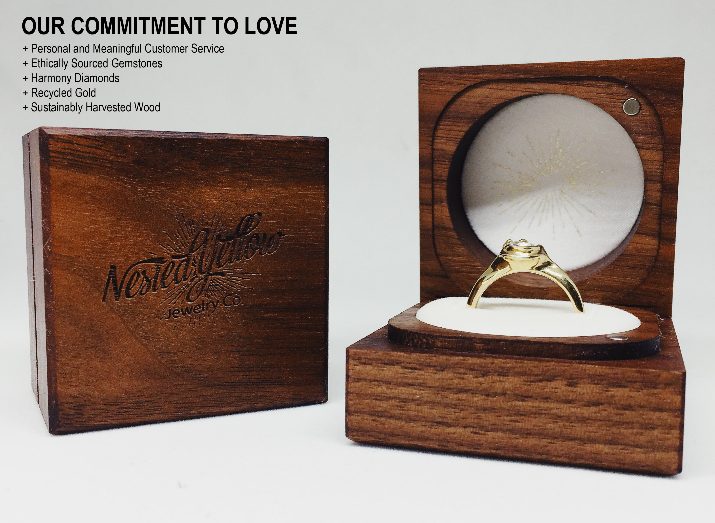 Custom Engagement Rings and Custom Wedding rings Made in Portland