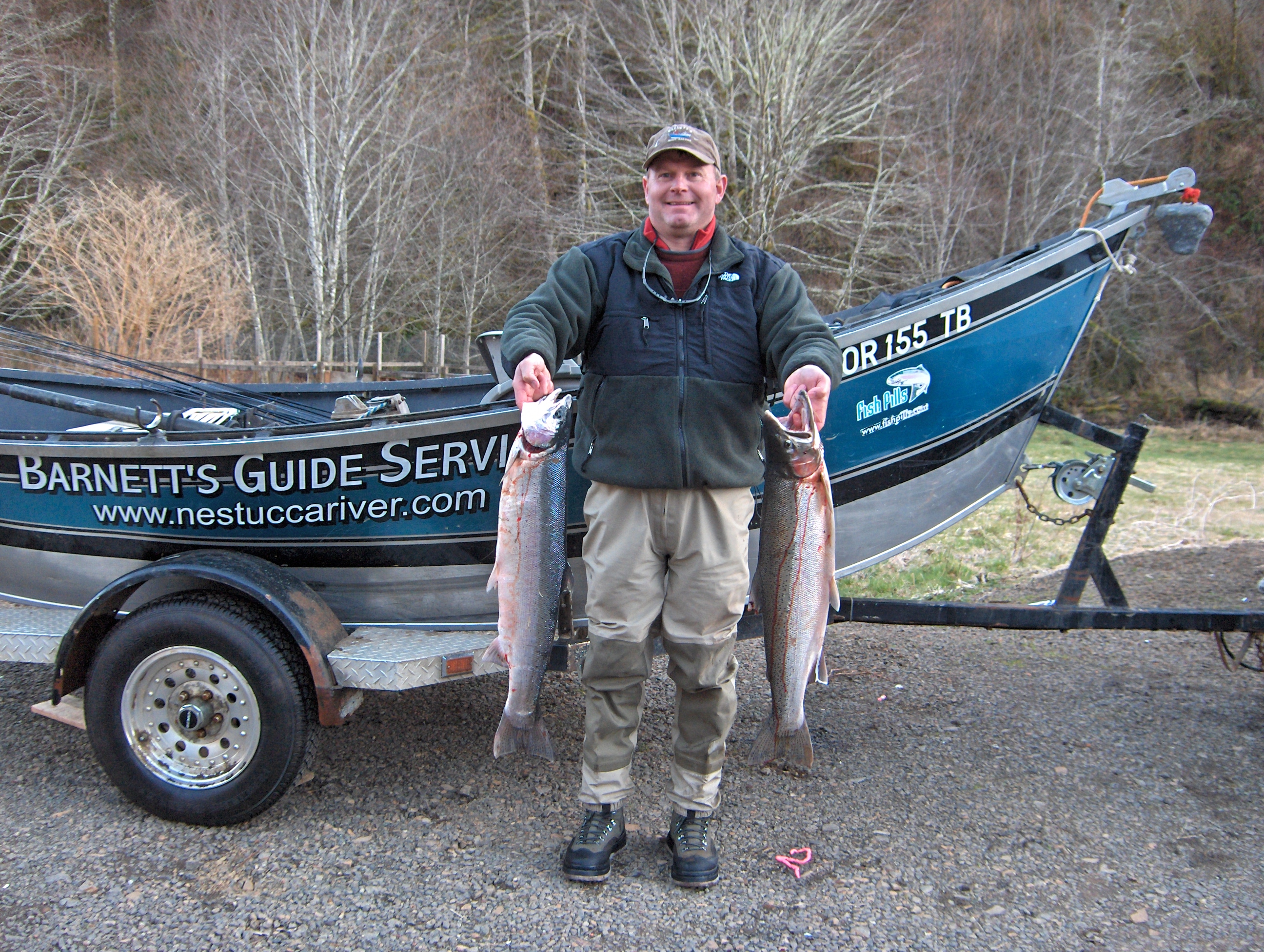 Salmon, steelhead fishing on Oregon's Nestucca River, Wilson River