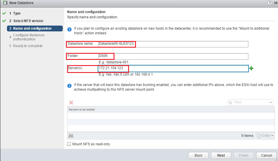 Connect ESXI to NFS storage Part III Configure NFS Client Network