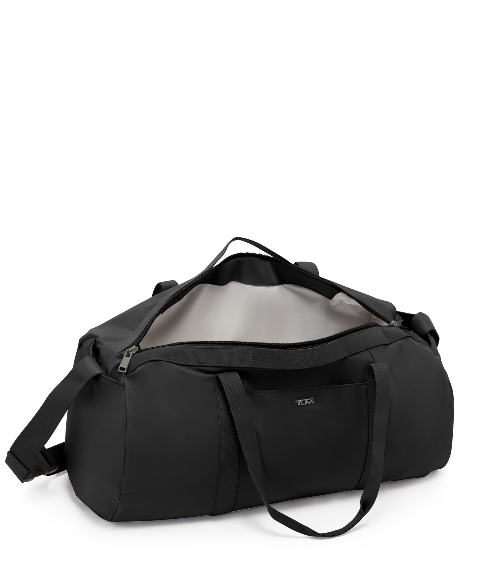 Tumi Voyageur Just In Case Duffel T522 BLACK GUNMETAL• Michele