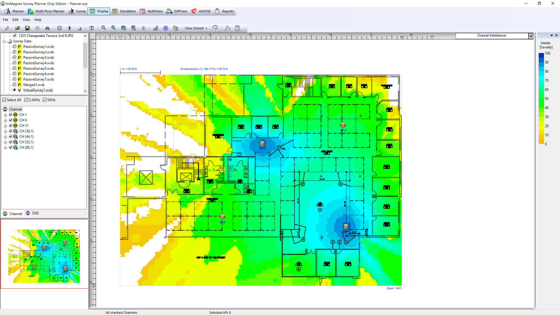 Planner WLAN Planning NetAlly